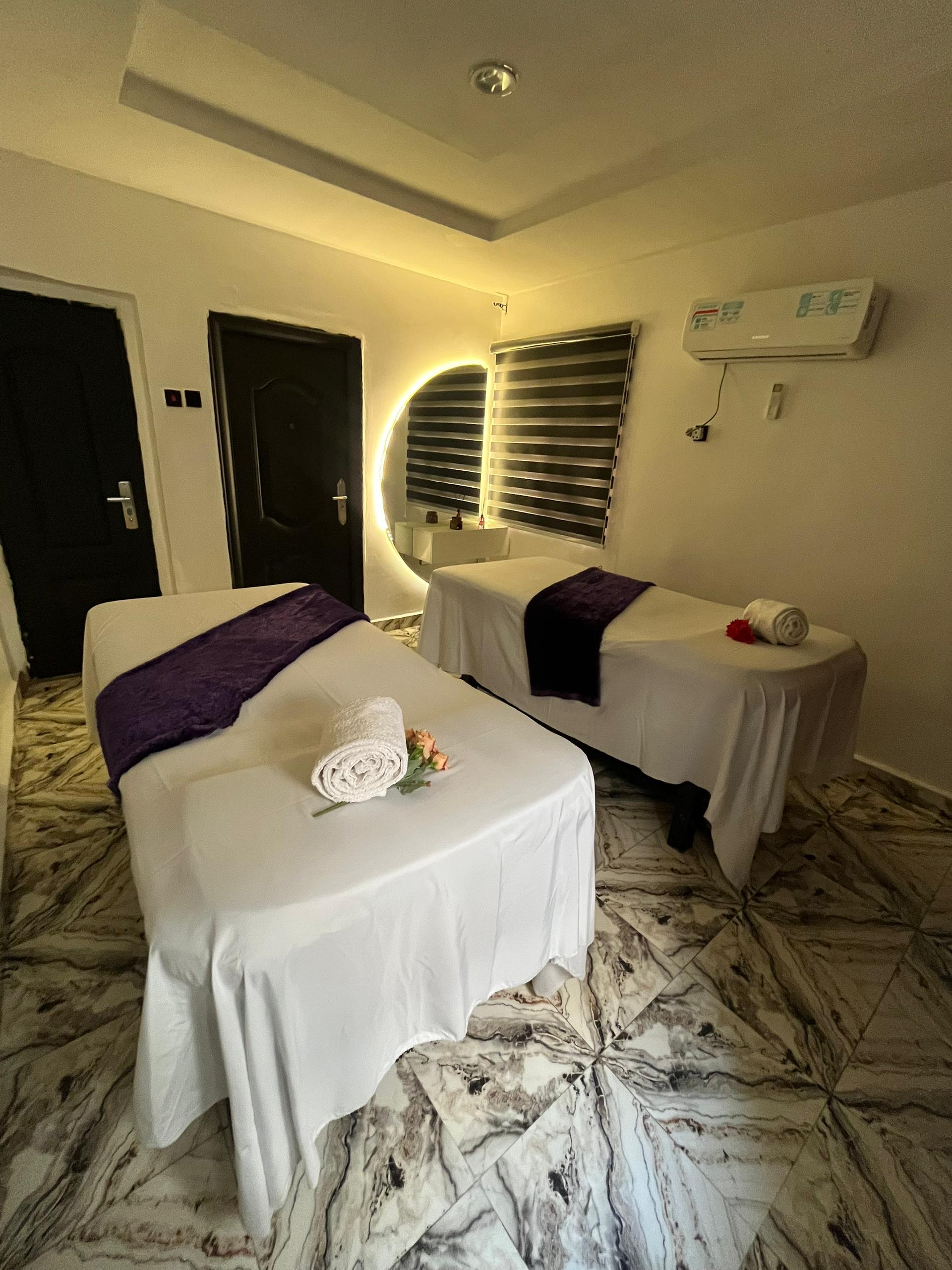 Double treatment setup